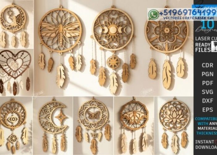 Paquete de atrapasueños misticos Para mas Vectores Whatsapp 51969764199