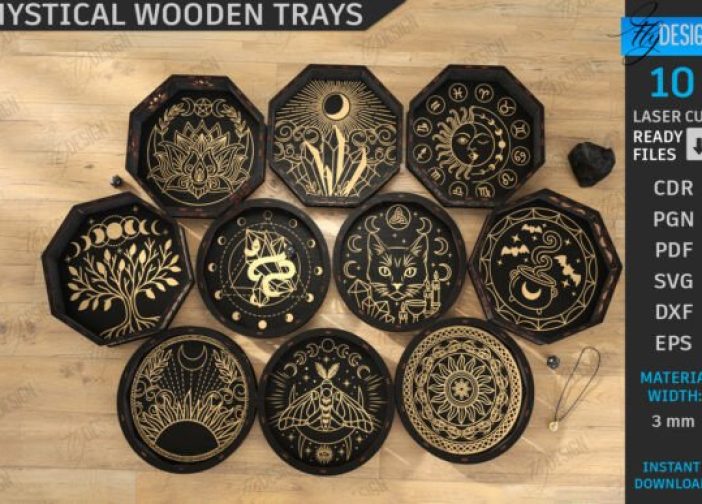 Paquete de bandejas místicas