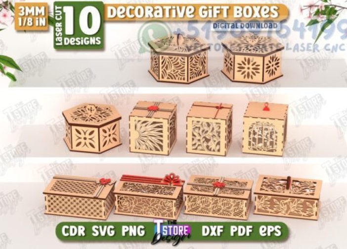 Paquete de cajas de almacenamiento