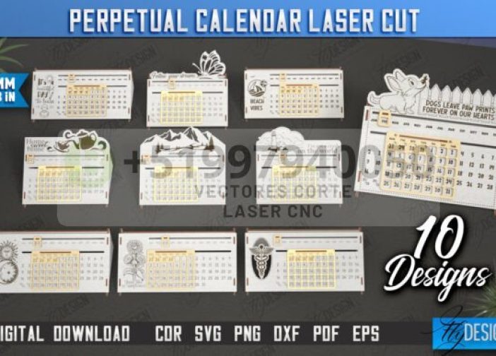 Paquete de calendario perpetuo de escritorio