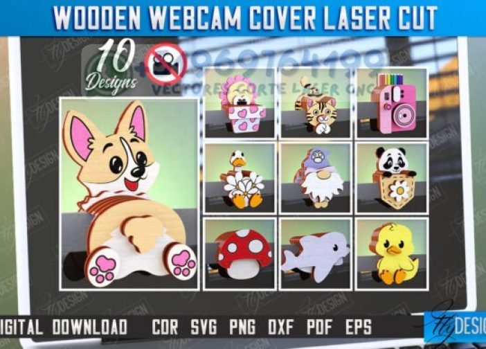 Paquete de cubiertas para cámara web