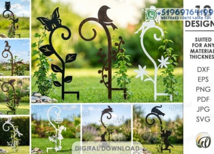 Paquete de enrejados estaca de jardín Para mas Vectores Whatsapp 51969764199