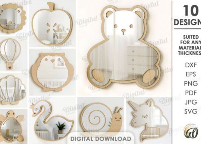 Paquete de espejos para guardería bebes