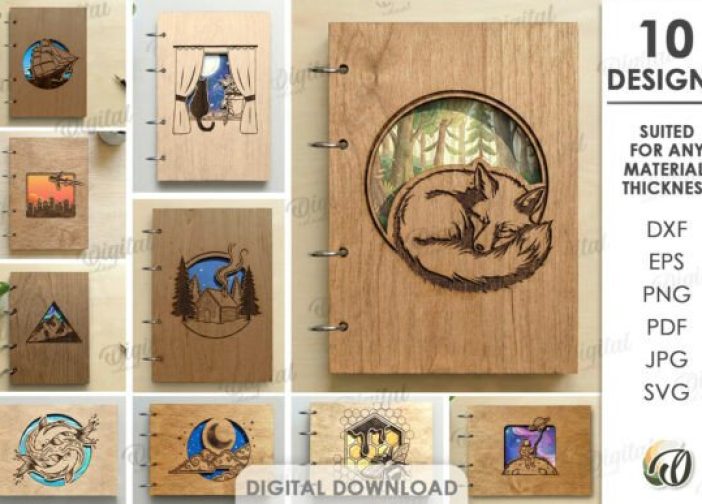 Paquete de fundas para cuadernos