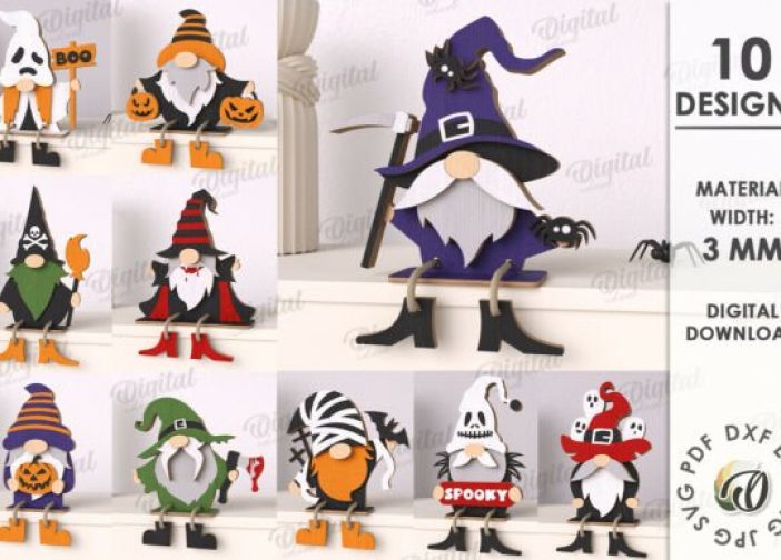 Paquete de gnomos de Halloween