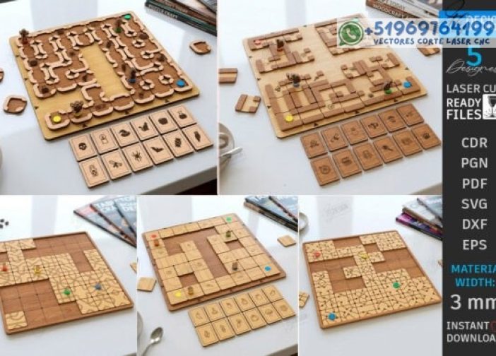 Paquete de juegos de mesa Laberinto Para mas Vectores Whatsapp 51969764199