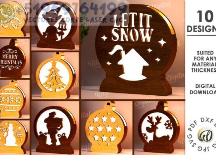 Paquete de lámparas navideñas