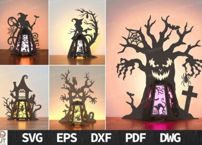 Paquete de linternas de Halloween