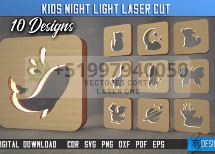 Paquete de luces de noche para niños