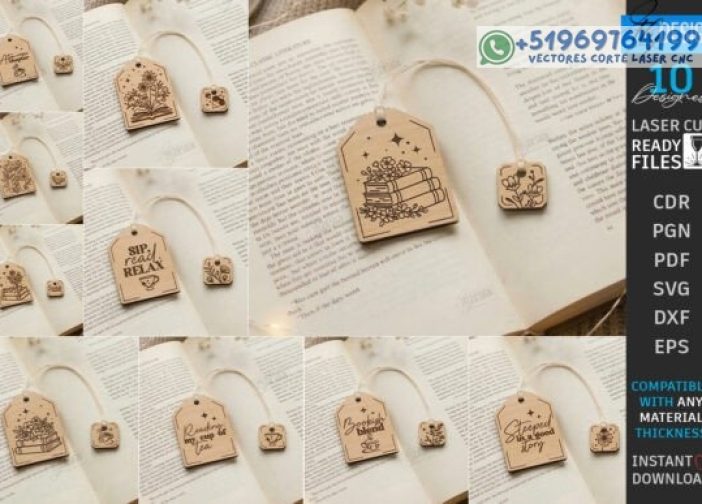 Paquete de marcapáginas de bolsitas de té Para mas Vectores Whatsapp 51969764199