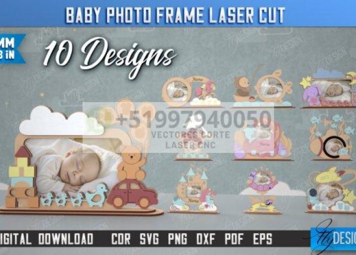 Paquete de marcos de fotos para bebés