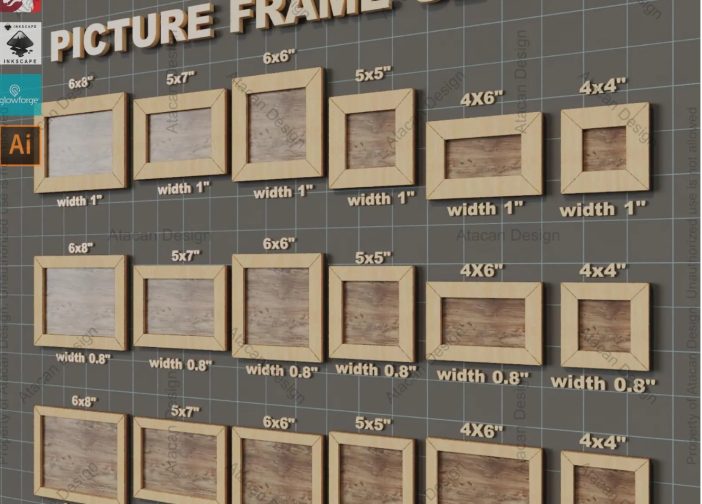 Paquete de marcos de fotos