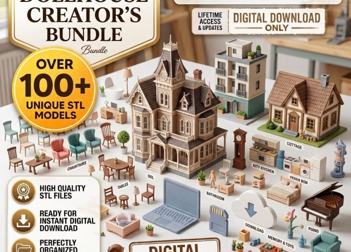 Paquete de mas de 100 decoración para el hogar miniaturas mas STL Whatsapp 5196976199