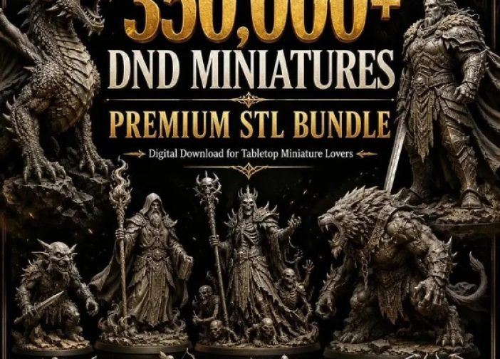 Paquete de mas de 350000 para D&D miniaturas terrenos fantasia rol dragones