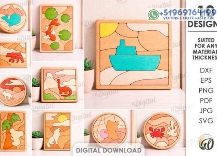 Paquete de mini rompecabezas decorativos Para mas Vectores Whatsapp 51969764199