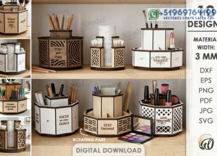 Paquete de organizadores giratorios Para mas Vectores Whatsapp 51969764199