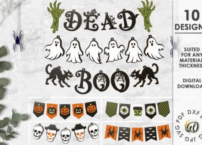 Paquete de pancartas banner de Halloween