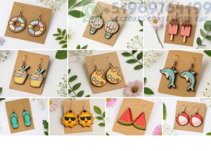 Paquete de pendientes de verano