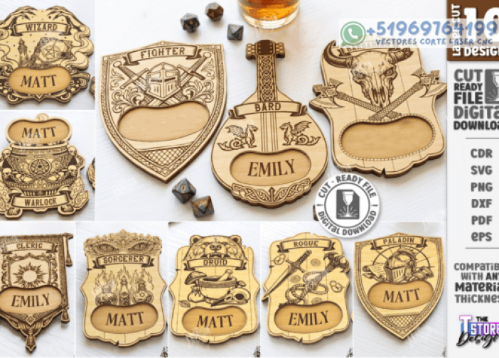 Paquete de posavasos para dados de juegos de rol Para mas Vectores Whatsapp 51969764199