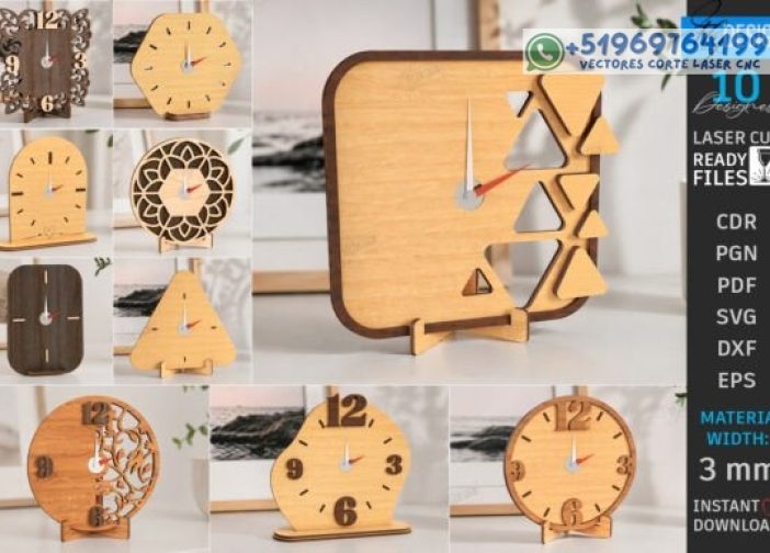 Paquete de relojes de mesa Para mas Vectores Whatsapp 51969764199
