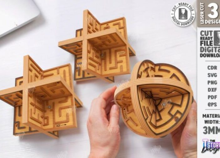 Paquete de rompecabezas de laberinto 3d