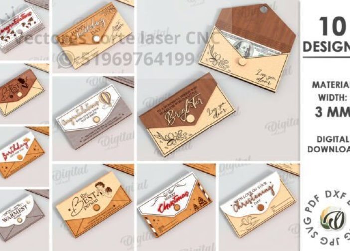 Paquete de sobres de dinero