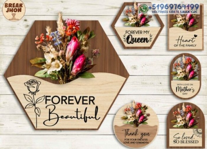 Paquete de sobres de pared florales Para mas Vectores Whatsapp 51969764199