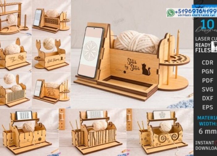 Paquete de soporte para tejer Artesanía