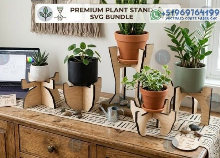 Paquete de soportes de plantas Para mas Vectores Whatsapp 51969764199