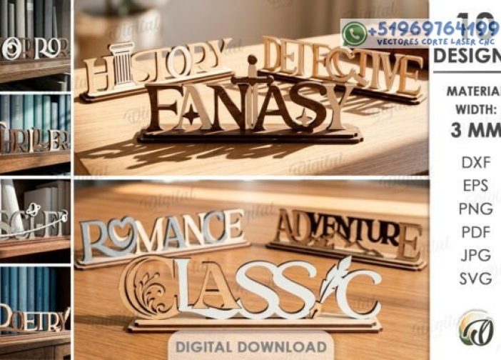 Paquete de soportes para libros de distintos géneros Para mas Vectores Whatsapp 51969764199