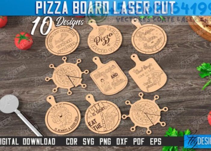 Paquete de tablas de pizza