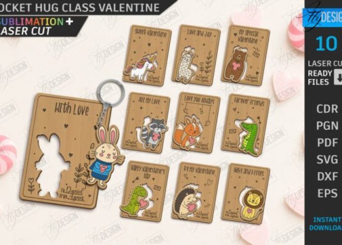 Paquete de tarjetas de felicitación para el Día de San Valentín