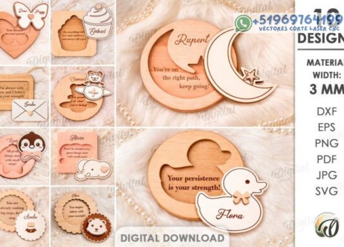 Paquete de tarjetas infantiles 3D Para mas Vectores Whatsapp 51969764199