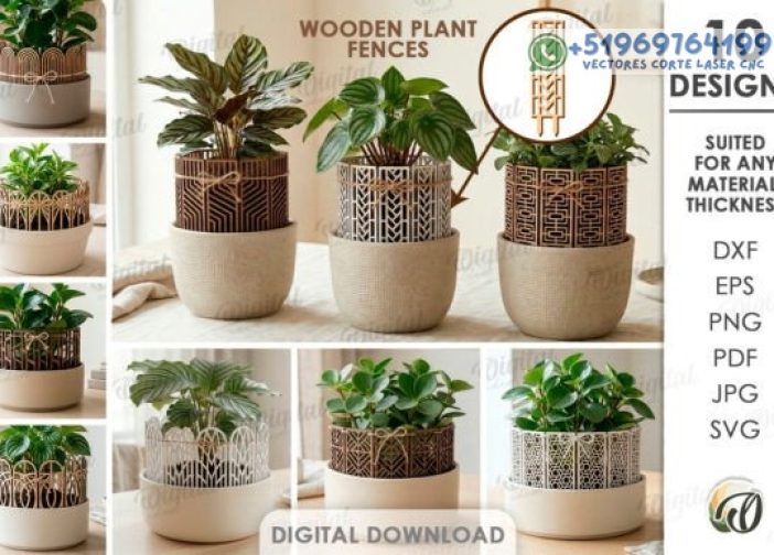 Paquete de vallas para plantas Para mas Vectores Whatsapp 51969764199