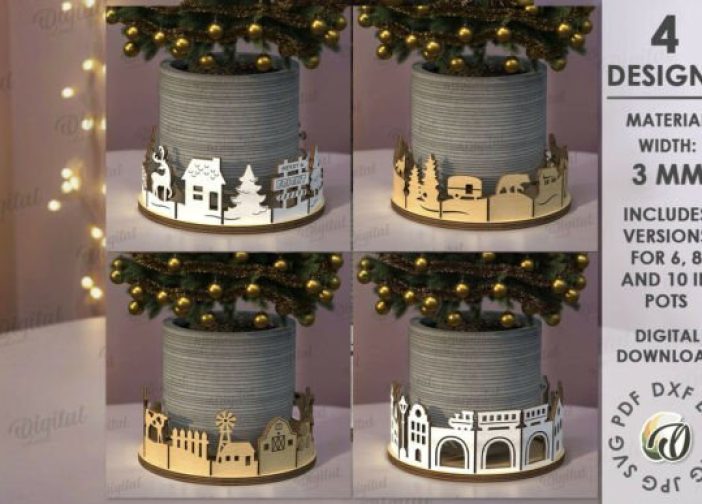 Paquete de vallas para plantas