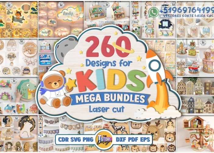 Paquete gigante de 260 piezas para niños, diseño montessori Para mas Vectores Whatsapp 51969764199