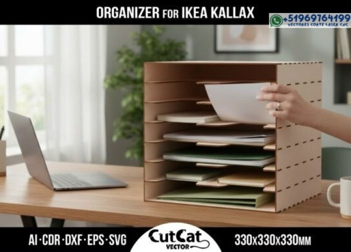 Paquete organizador de bandejas de papel IKEA KALLAX