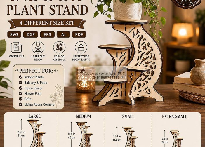 Paquete soporte para plantas de interior