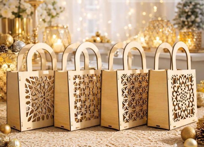 Paquete svg de bolsa de regalo1