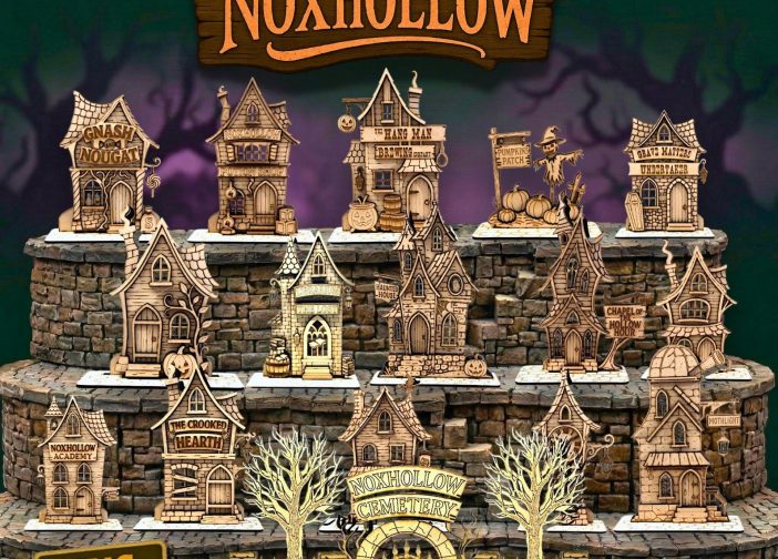 Paquete svg de pueblo embrujado definitivo 15 casas de Halloween