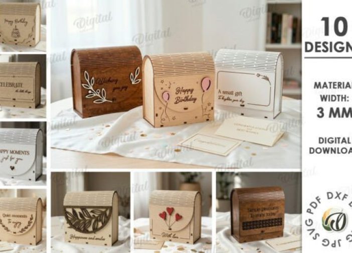 Paquetes de cajas de regalo 3D