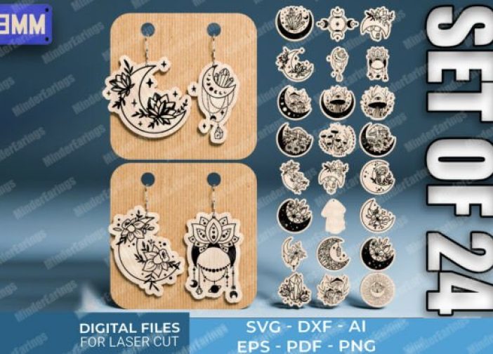 Pendientes aretes místicos