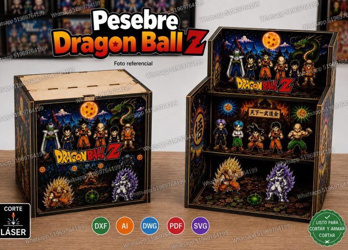 Pesebre Dragon Ball Z 3mm
