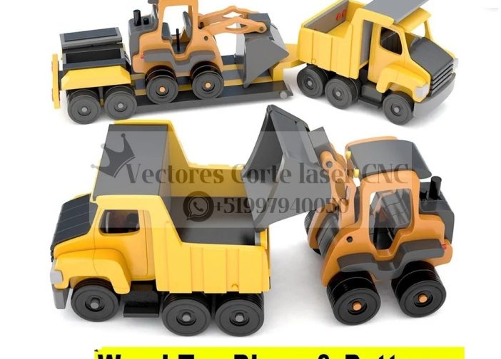 Planos y patrones de juguetes de madera para sierras de calar Magic