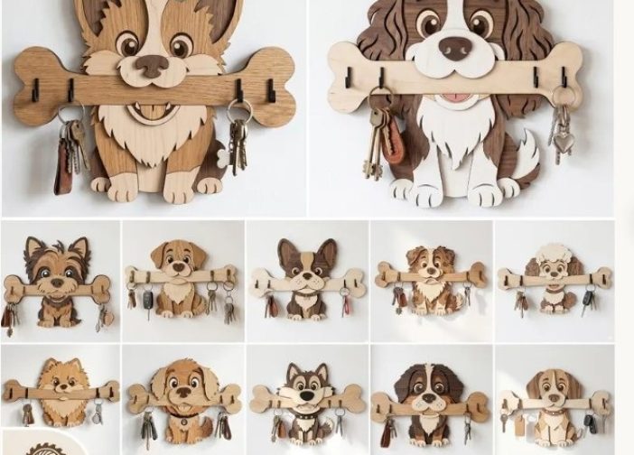 Porta Llaves de Perros Pack SVG Multicapas Para mas Vectores Whatsapp 51969764199