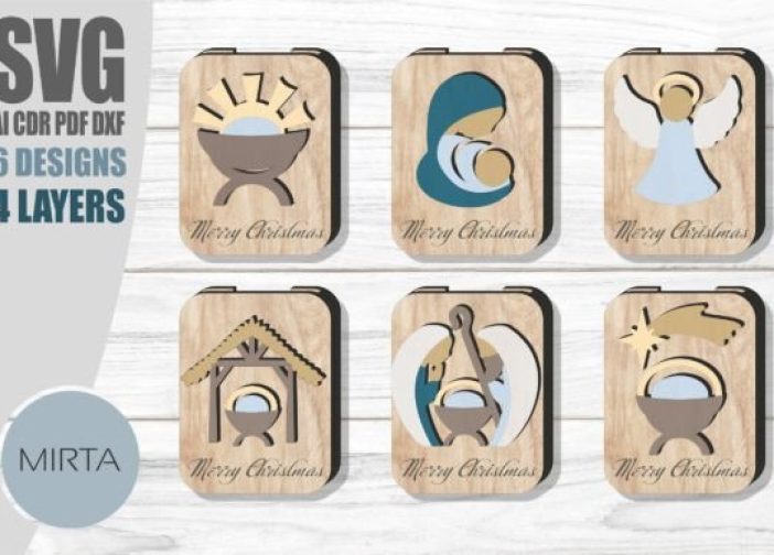 Portatarjetas de regalo de Natividad