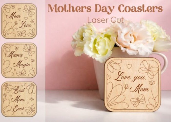 Posavasos para el Día de la Madre regalo para mama