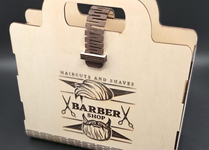 Proyecto e instruccione en caja de regalo