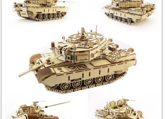 Puzzle vector tanque kayman