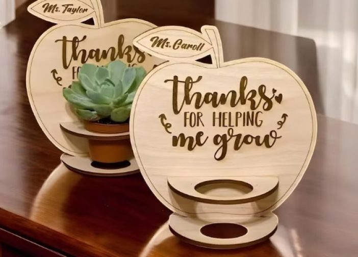 Regalo de Manzana en agradecimiento para maestros